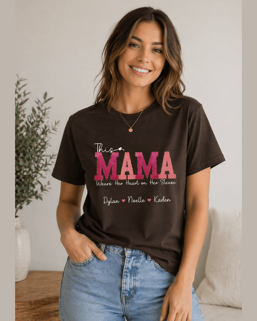 Custom Kids Tee, Personalized Kids Name Shirt, Soft Cotton Comfortable Wear — view 8