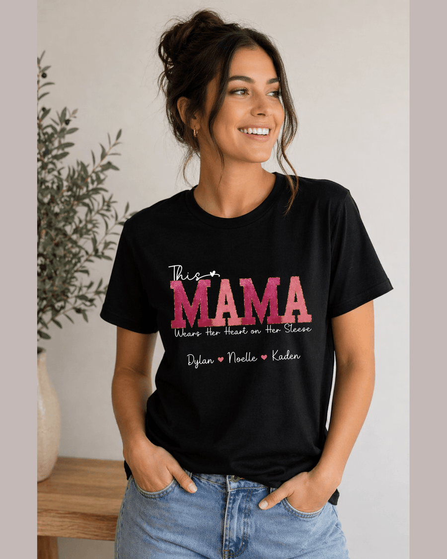 Custom Kids Tee, Personalized Kids Name Shirt, Soft Cotton Comfortable Wear — view 6