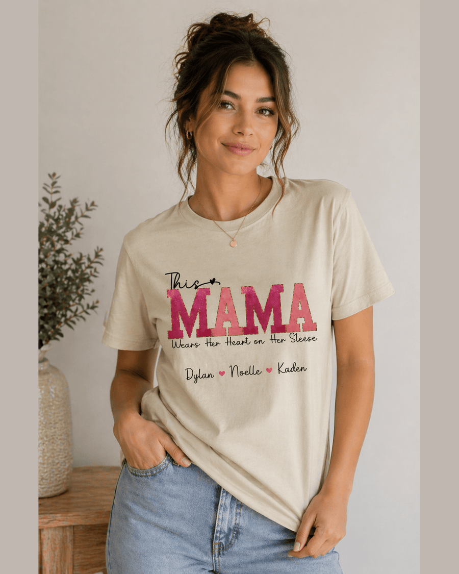 Custom Kids Tee, Personalized Kids Name Shirt, Soft Cotton Comfortable Wear — view 3