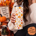Fall Pumpkin 20 oz Skinny Tumbler