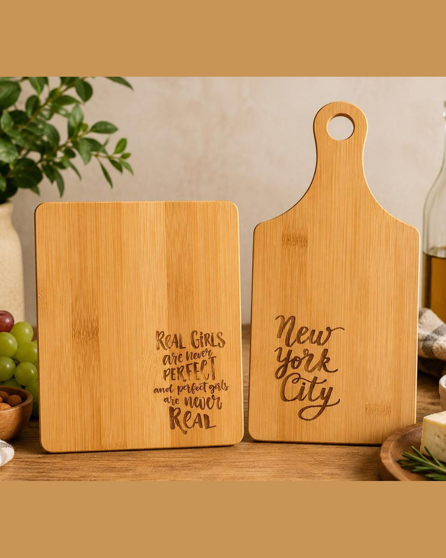 Personalized Bamboo Cutting Board – bamboo cutting boards with engraved quotes