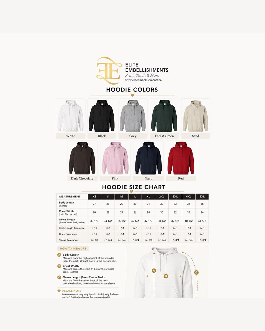 Personalized Airport Code Embroidered Sweatshirt & Hoodie