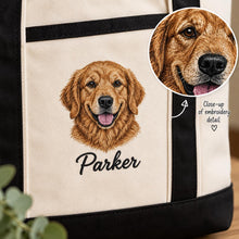 Personalized Pet Portrait Tote Bag – Custom Pet Photo
