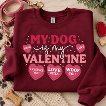 My Dog Is My Valentine Shirt, Sweatshirt & Hoodie – Dog Mom Valentine Apparel