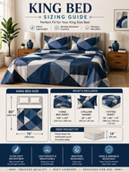 Monochrome Diamond Microfiber Bedding Set, Modern Grey Black & White — view 4