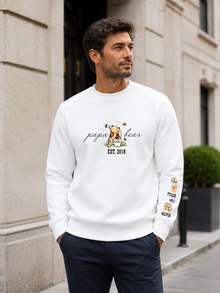 Personalized Papa Bear, T-Shirt, Crewneck, Hoodie — view 5