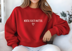 Mental Health Sweatshirt, Custom Crewneck Unisex Retro Style, Soft Comfortable Fabric — view 5