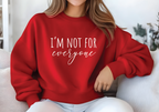 Custom Women's Sweatshirt, Funny Personalized Crewneck With Soft Durable Fabric — view 5