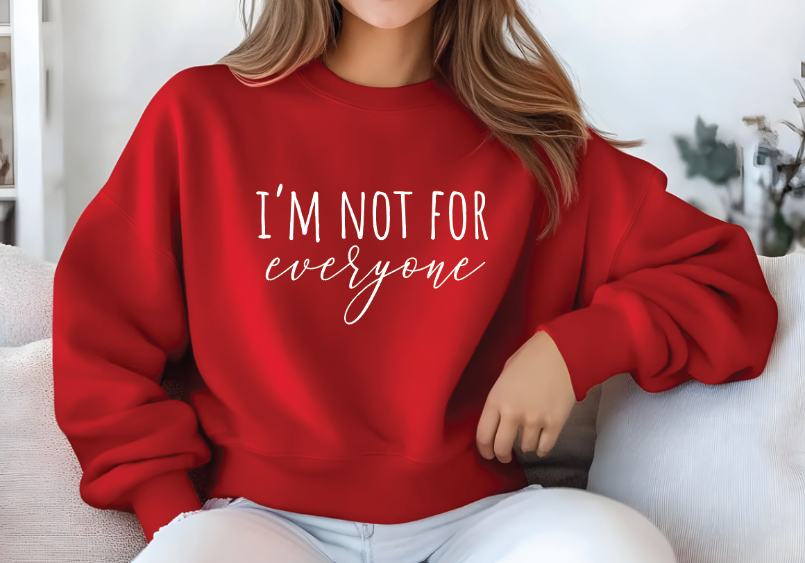 Custom Women's Sweatshirt, Funny Personalized Crewneck With Soft Durable Fabric — view 5