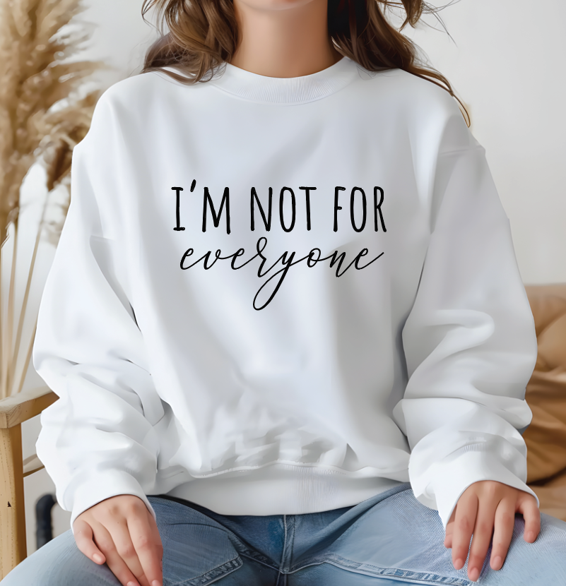 Custom Women's Sweatshirt, Funny Personalized Crewneck With Soft Durable Fabric