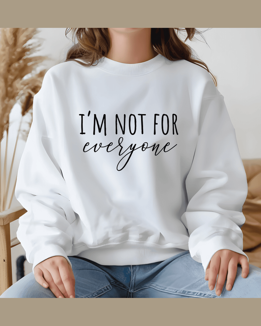 Custom Women's Sweatshirt, Funny Personalized Crewneck With Soft Durable Fabric