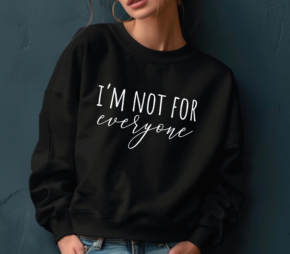 Custom Women's Sweatshirt, Funny Personalized Crewneck With Soft Durable Fabric — view 3