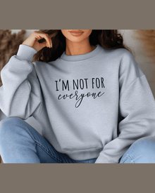 Custom Women's Sweatshirt, Funny Personalized Crewneck With Soft Durable Fabric — view 4