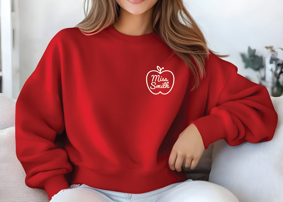 Personalized Name Sweatshirt, Custom Hoodie, Cozy Unisex Apparel Gift — view 3