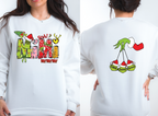 MIMI Grinch-Themed Holiday Graphic SweatShirt (Choose Colors) — view 3