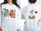 Custom Graphic Sweatshirt, Holiday Themed Hoodie With Personalized Apparel & Custom Name Shirt — view 3