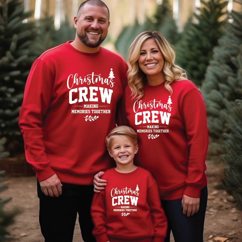 Personalized Christmas Hoodie, Custom Family Sweatshirt With Names, Cozy Holiday Crewneck — view 2