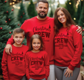 Personalized Christmas Hoodie, Custom Family Sweatshirt With Names, Cozy Holiday Crewneck