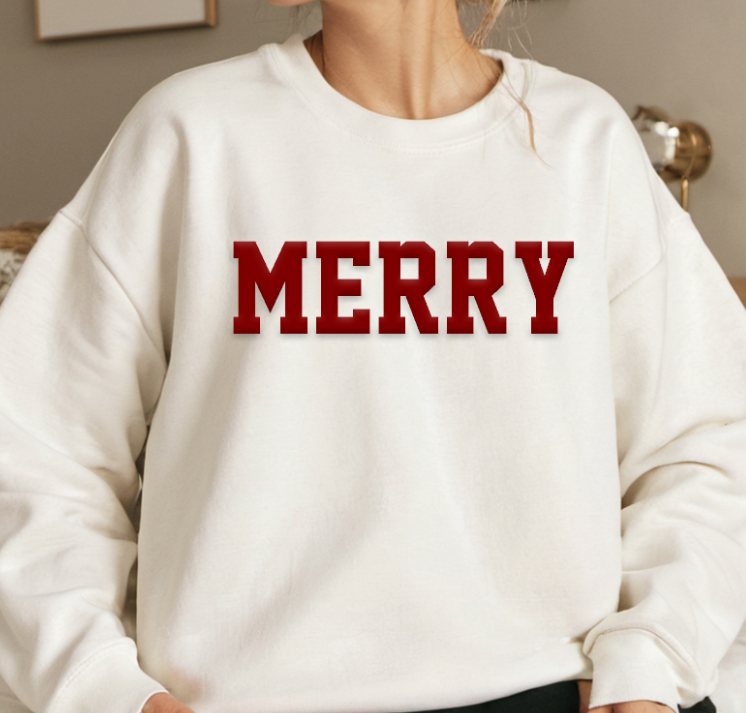 Custom Christmas Hoodie, Festive Casual Clothing Made in Canada with Personalized Graphic Tee — view 2