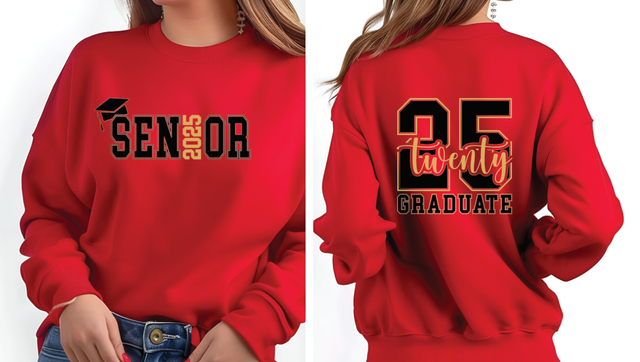 Custom Graduation Hoodie, Personalized Sweatshirt & Unisex Crew Neck Tee With Soft Durable Fabric — view 2