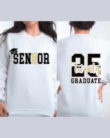 Custom Graduation Hoodie, Personalized Sweatshirt & Unisex Crew Neck Tee With Soft Durable Fabric