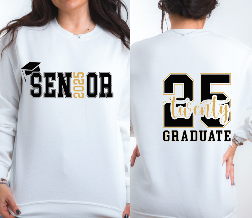 Custom Graduation Hoodie, Personalized Sweatshirt & Unisex Crew Neck Tee With Soft Durable Fabric