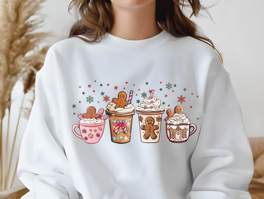 Custom Christmas Hoodie, Personalized Holiday Sweatshirt With Soft Durable Fabric — view 3