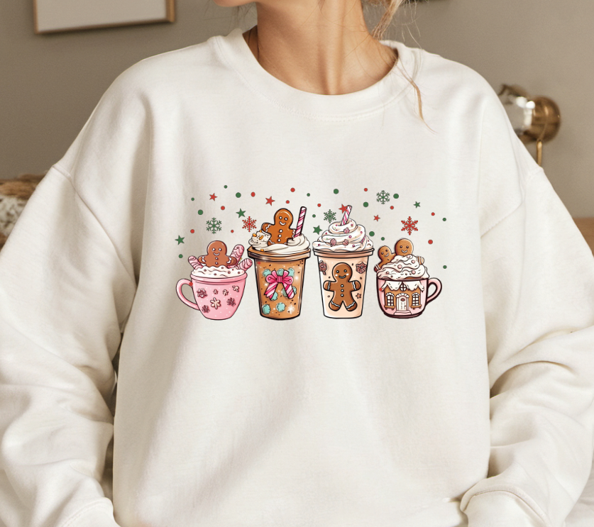 Custom Christmas Hoodie, Personalized Holiday Sweatshirt With Soft Durable Fabric — view 2