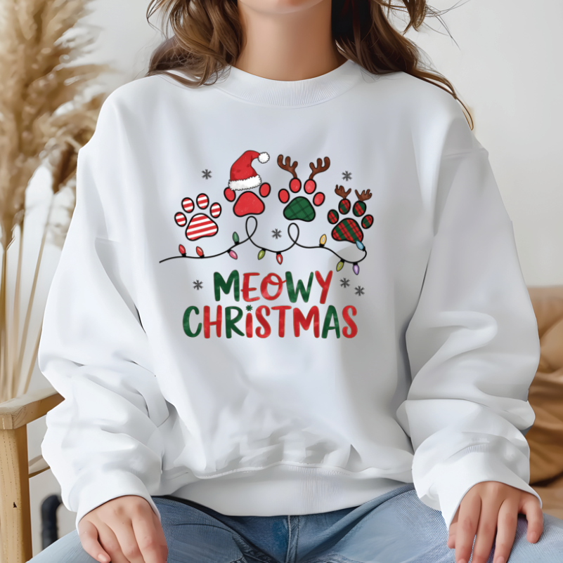 Custom Christmas Hoodie, Personalized Holiday Shirt With Soft Durable Fabric — view 2