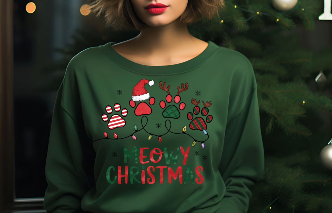 Custom Christmas Hoodie, Personalized Holiday Shirt With Soft Durable Fabric — view 3
