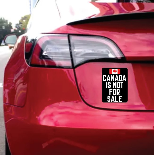 Typography Car Magnet, Weather-Resistant Vinyl Magnetic Car Decals with Matte Finish