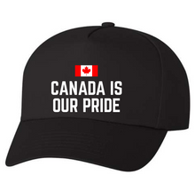 Canada Flag Baseball Cap, Embroidered Patriotic Canadian Emblem Hat With Adjustable Strap