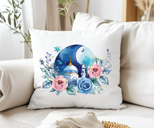 Islamic Design Cushion, Ramadan Cushion Cover with Arabic Calligraphy Pillow