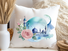 Islamic Design Cushion, Ramadan Cushion Cover with Arabic Calligraphy Pillowcase