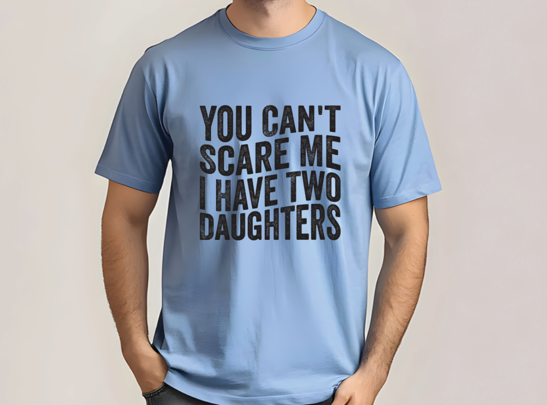 Custom Printed Tee, Personalized Apparel With Daughter Quote Shirt, Soft Comfortable Fabric — view 2
