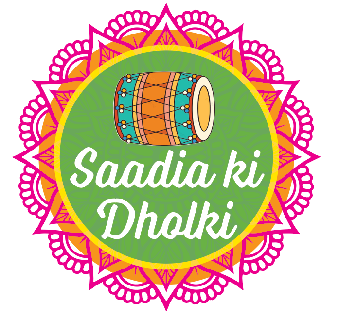 Custom Dholki Stickers, Personalized Mehndi Party Favors, Set of 20