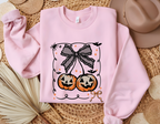 Custom Graphic Hoodie, Personalized Sweatshirt With Lace Bow Tee, Soft Durable Fabric — view 2