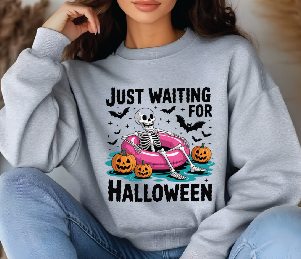 Custom Graphic Hoodie, Personalized Sweatshirt & Halloween Skeleton Tee, Soft Durable Fabric — view 2