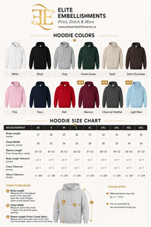 Custom Pet Portrait Embroidered Hoodie & Sweatshirt