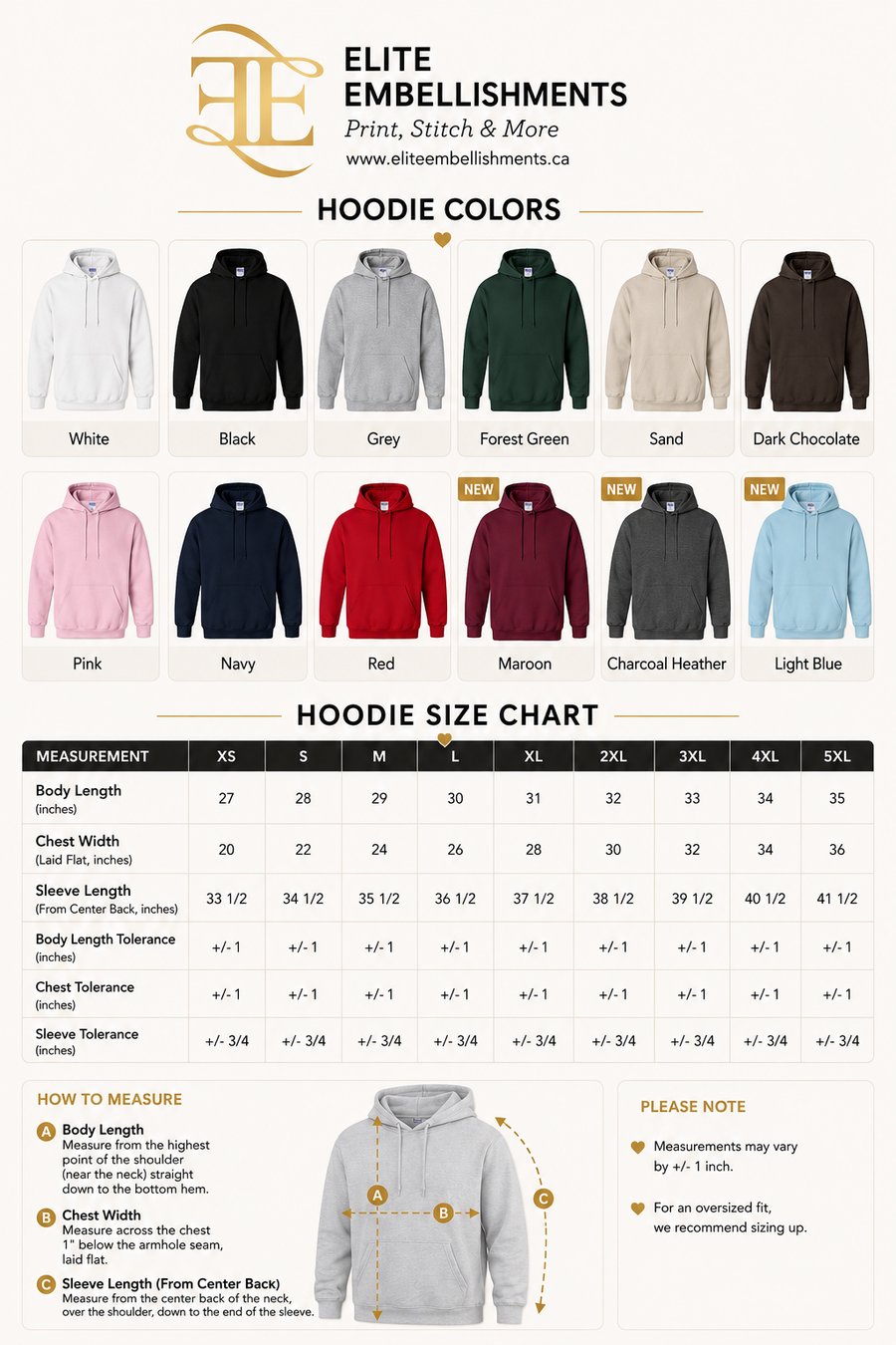 Custom Pet Portrait Embroidered Hoodie & Sweatshirt