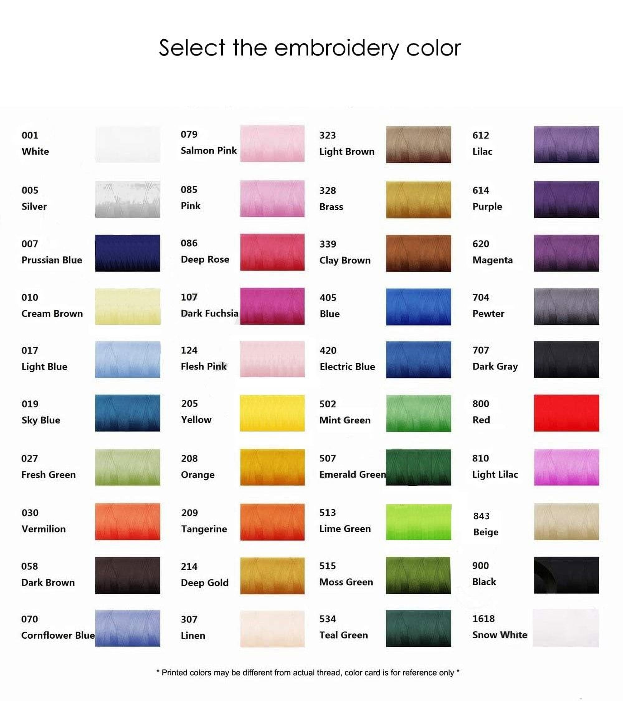 a variety of embroidery colors, including different shades of pink, blue, green, and other hues. The colors range from light to dark, and the embroidery patterns vary from simple to intricate designs. The image is a collage of multiple images showcasing the diverse range of embroidery colors and patterns available.