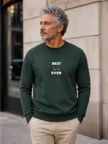 Embroidered Best Baba Ever, Urdu Dad Gift, Custom Father’s Day Hoodie, Pakistani Dad Gift — view 9