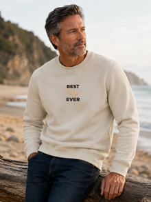 Embroidered Best Baba Ever, Urdu Dad Gift, Custom Father’s Day Hoodie, Pakistani Dad Gift — view 7