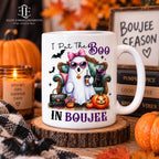 Boujee Halloween Mug 15oz – I Put the Boo in Boujee 15 oz mug
