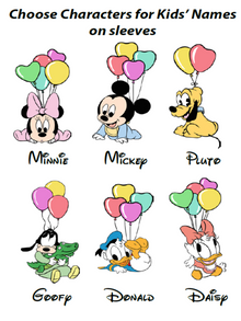 Personalized Mouse Mama with Kids Names on Sleeve, Mother’s Day Gift — view 10