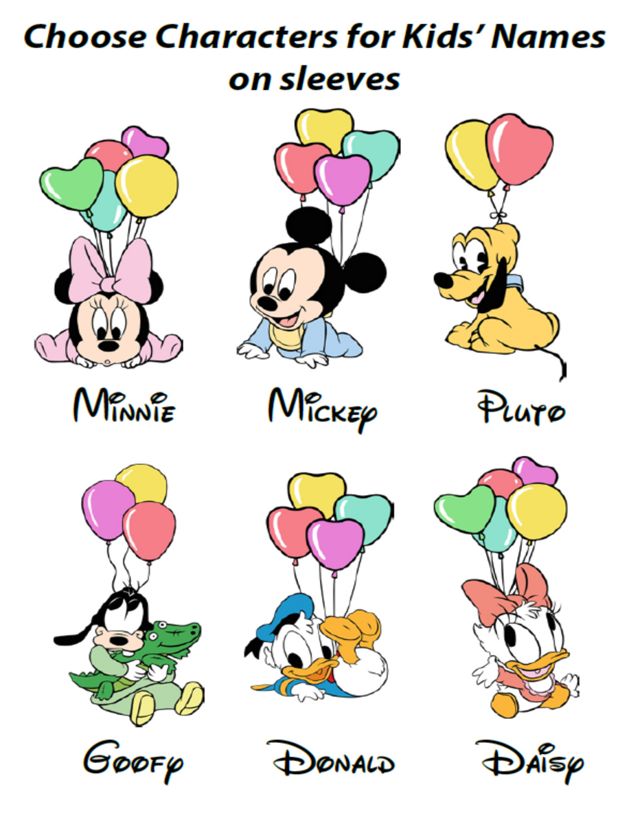 Personalized Mouse Mama with Kids Names on Sleeve, Mother’s Day Gift — view 10