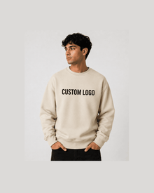 Custom Logo Sweatshirt – Personalized Business, Team & Company Crewneck