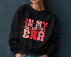 Valentine Sweatshirt, Cute Galentine Hoodie For Women, Soft Cotton Pullover — view 2