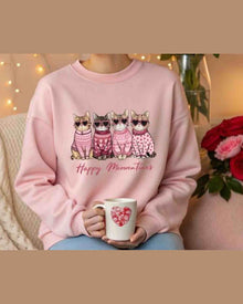 Valentines Kitten Sweater, Cozy Cat Sweater, Soft Pet Winter Clothing — view 4