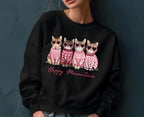 Valentines Kitten Sweater, Cozy Cat Sweater, Soft Pet Winter Clothing — view 2